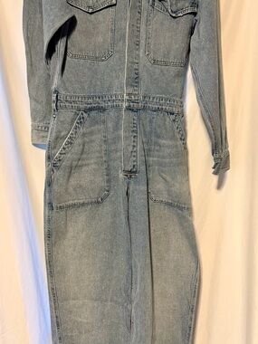 Citizens Of Humanity Light Blue Denim Jumpsuit